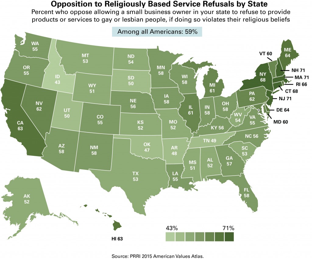 PRRI AVA Service refusals heat map